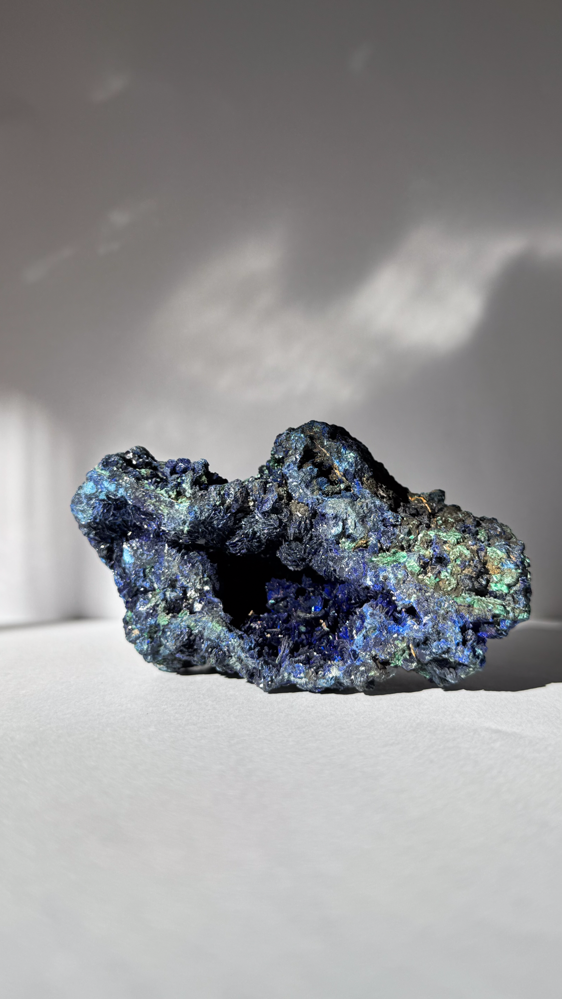 Azurite and Malachite Specimen